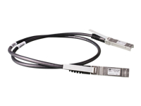 HPE - Network cable - SFP+ - 1 m - for Modular Smart Array 1040, P2000 G3; HPE Aruba 2930F 24, 2930F 48, 5406
