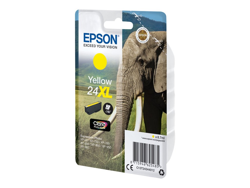 EPSON 3LB 24XL yellow ink BLISTER w/s