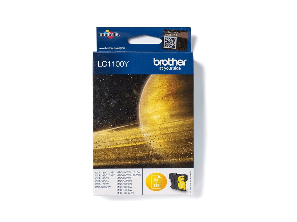 Brother Lc1100y Yellow Original Ink Cartridge
