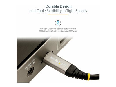 StarTech.com USB C to USB C Cable - 3m / 10 ft - USB Cable Male to Male -  USB-C Cable - USB-C Charge Cable - USB Type C Cable - USB