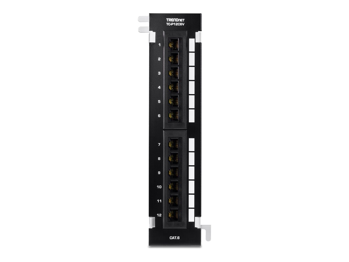 TRENDnet TC-P12C6V - Patch panel