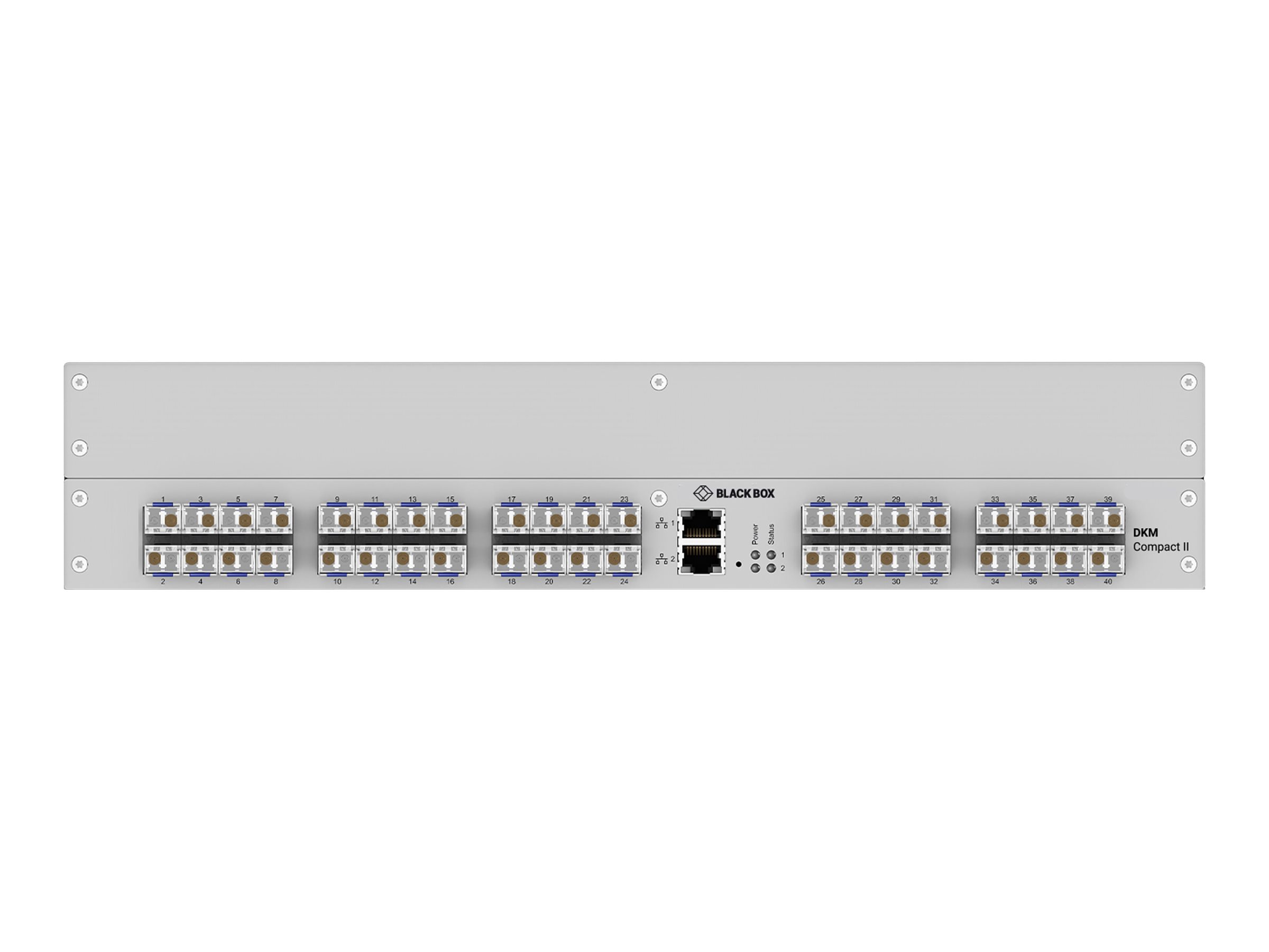 Black Box DKM Compact II KVM Matrix Switch ACXC40F-1G-2RU