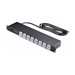 StarTech.com 8-Outlet Horizontal Rack Mount PDU, 1U Power Strip, 8ft Cord