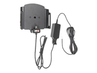 Brodit Active holder for fixed installation - Car holder/charger for mobile phone - black