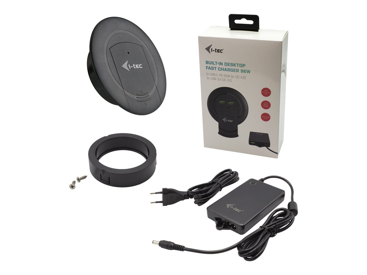 I-TEC Built-in Desktop Fast Charger