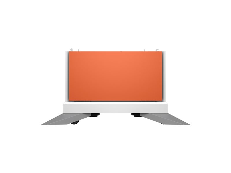 HP Clr LaserJet Red Storage Stand