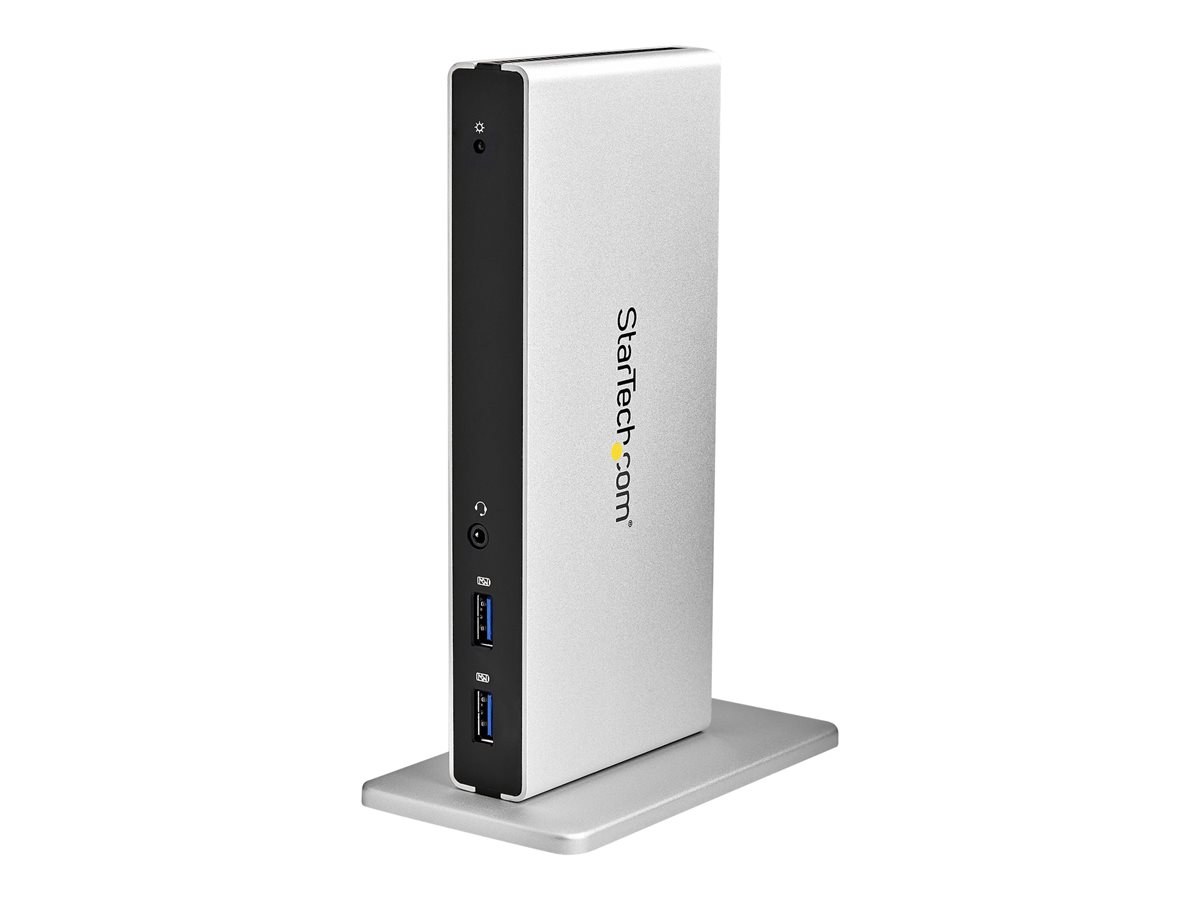 DVI Dual-Monitor Laptop Docking Station