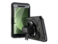 Armor-X RIN-SS-X306 - Protective case for tablet - rugged - with hand strap and kick-stand, rainproof military grade - premium thermoplastic polyurethane (TPU) - for Samsung Galaxy Tab Active3, Tab Active5