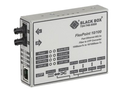 FLEXPOINT MODULAR 10/100 RATE CONVERTER – Black Box
