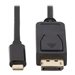 Eaton Tripp Lite Series USB-C to DisplayPort Bi-Directional Active Adapter Cable (M/M), 4K 60 Hz, HDR, Locking DP Connector, 3 ft. (0.9 m)