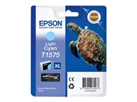 Epson T1575 - light cyan - original - ink cartridge