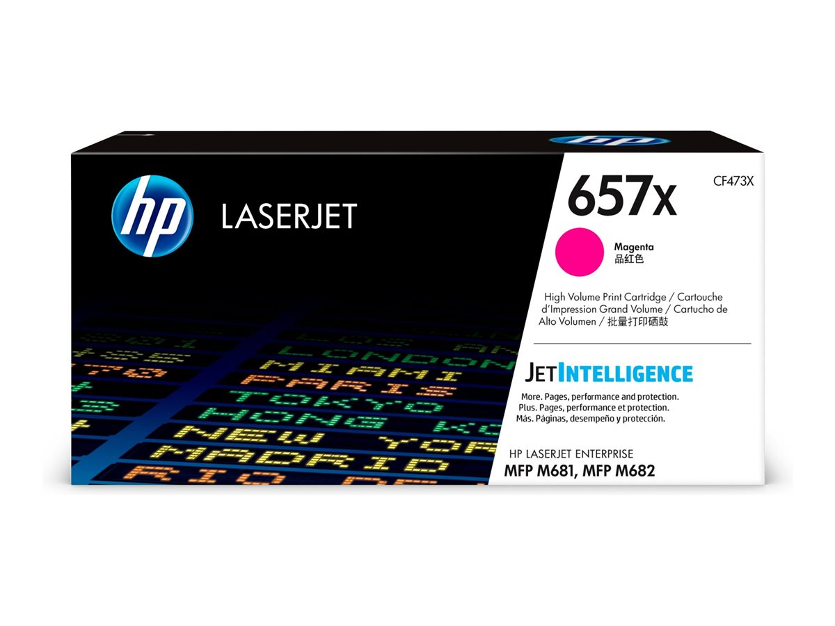 HP 657X LJ Toner Cartouche Magenta HY