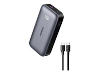 Ugreen Powerbank 10000mAh 30Watt 1xUSB-A 2.0 1xUSB-C Hvid