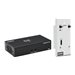 Eaton Tripp Lite Series HDMI over Cat6 Extender Kit, Box Transmitter/Wall Plate Receiver, 4K 60 Hz, 4:4:4, IR, PoC, HDR, HDCP 2.2, 230 ft., TAA