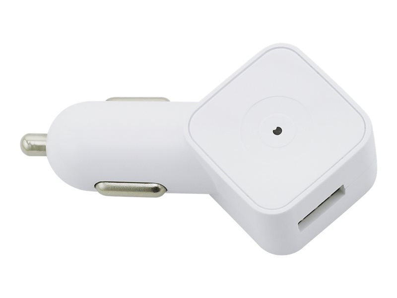 Muvit - spring chargeur voiture 1USB 1a blanc