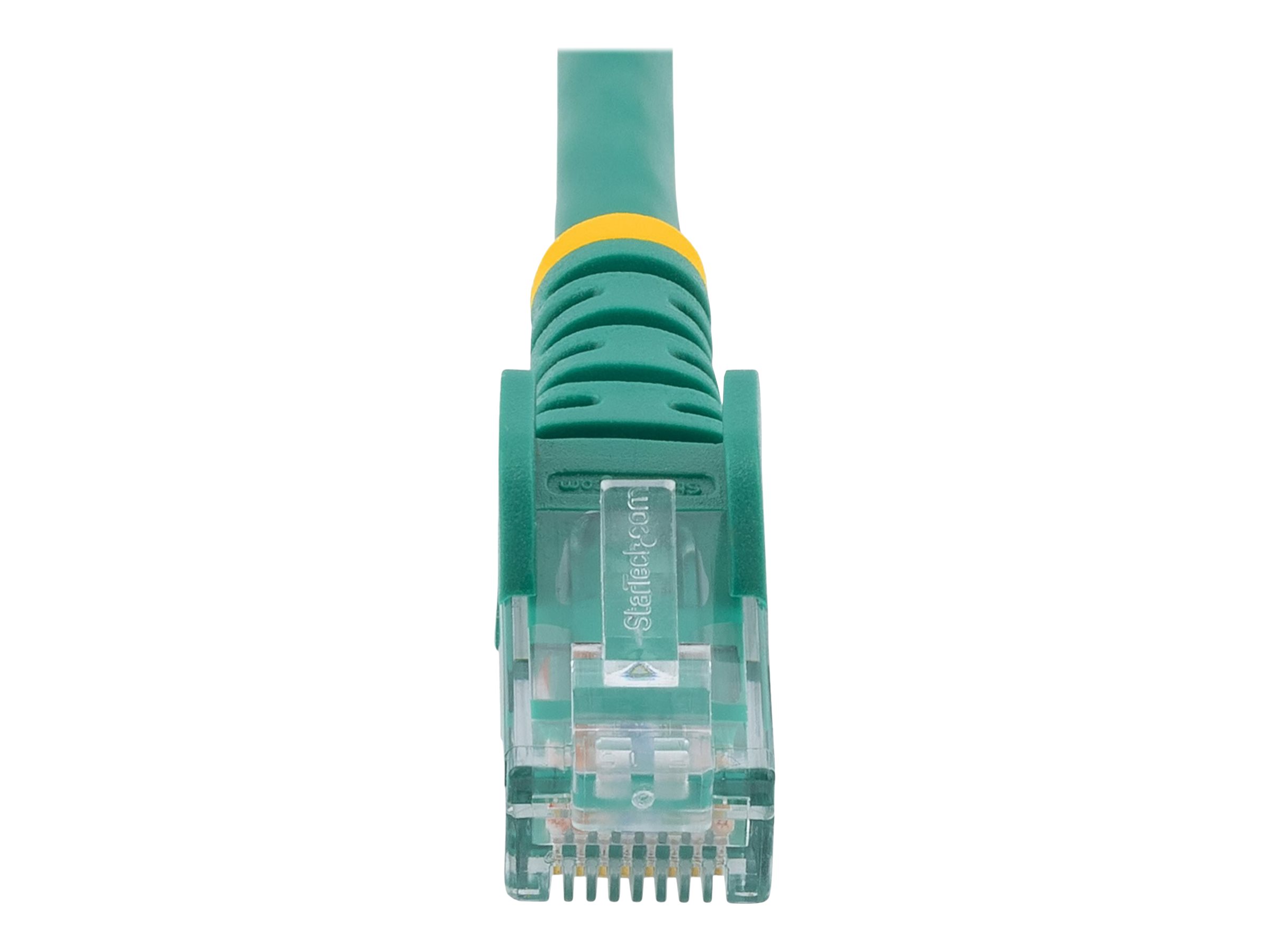 Startech 15m CAT6 Ethernet Cable 10 Gigabit Snagless RJ45 650MHz 100W PoE Patch Cord CAT 6 10GbE Product shot Front 79950