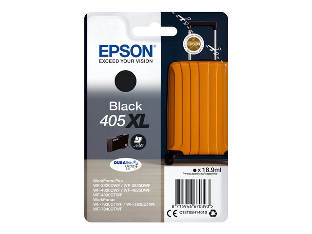 Image of Epson 405XL - black - original - ink cartridge