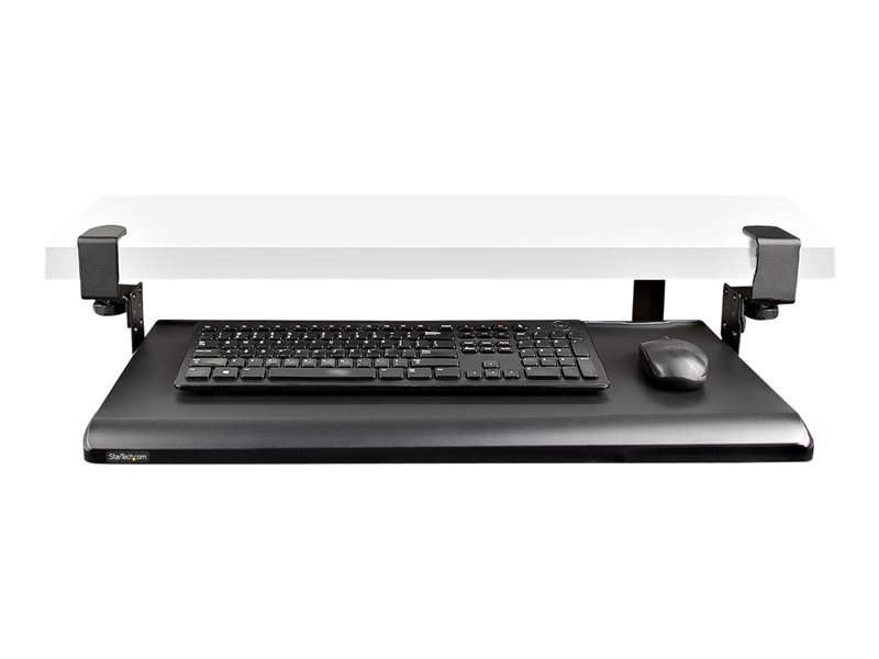 StarTech.com Support Clavier Coulissant Sous Bureau