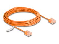 DeLOCK CAT 6 Ikke afskærmet parsnoet (UTP) 5m Patchkabel Orange