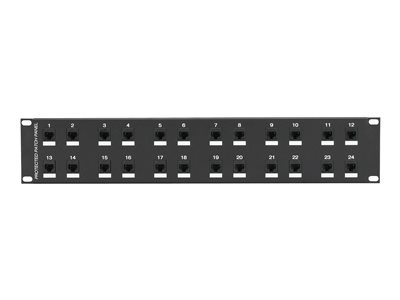 Black Box CAT6 Protected Panel