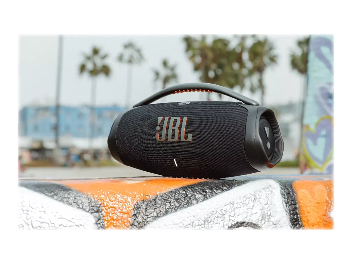 JBL Boombox 3 Portable Bluetooth Speaker - Black - JBLBOOMBOX3BLKAM