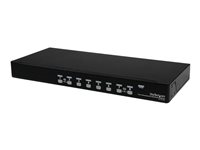 StarTech.com  USB KVM S OSD - TAA Compliant - 1U Rack Mountable VGA KVM  (SV831DUSBU) KVM switch Desktop
