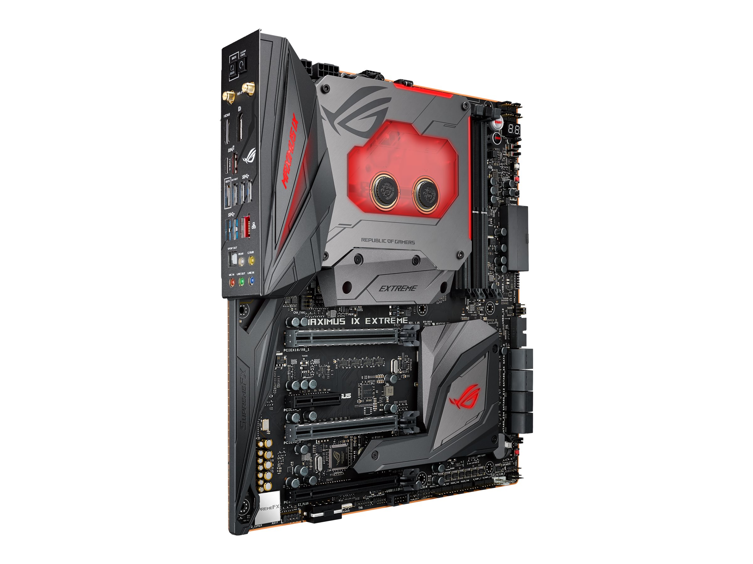 ASUS MAXIMUS IX EXTREME　マザーボード ROG MAXIMUS IX EXTREME | Motherboards | ROG Global