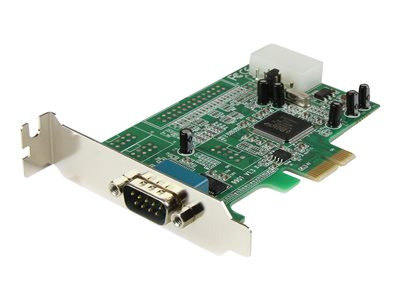 StarTech.com 1 Port Low Profile Native RS232 PCI Express Serial Card with 16550 UART (PEX1S553LP)