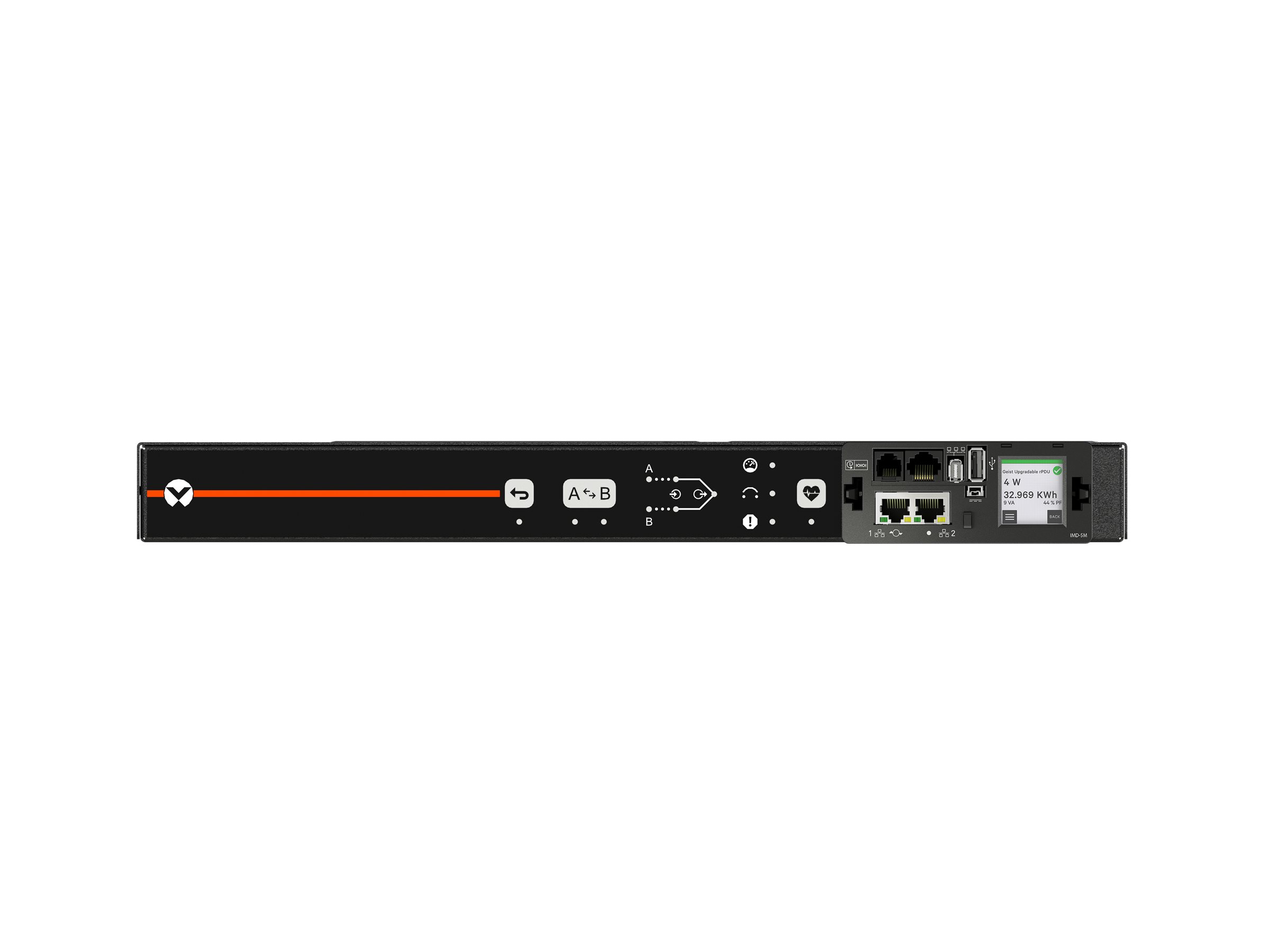 Geist Rack Transfer Switch Monitored Unit Level