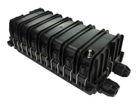 Eaton Tripp Lite Series Fiber Splice Horizontal Enclosure - 6 Splicing Trays, 288 Fiber Capacity, IP68 Rated