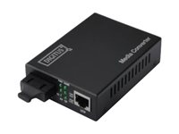 DIGITUS Professional DN-82121-1 Fibermedieomformer Ethernet Fast Ethernet Gigabit Ethernet