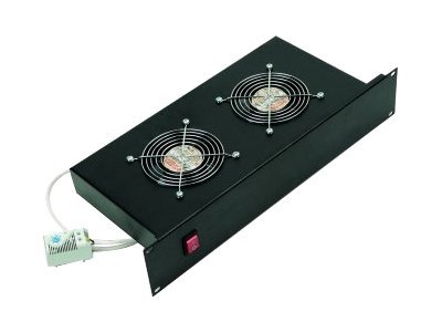 Triton 19" ventilační jednotka 2x ventilátor 2U