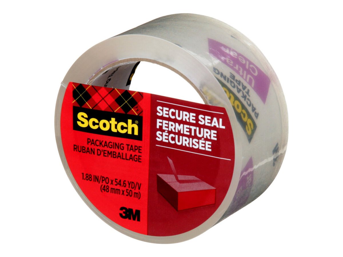 Scotch Packing Tape, 1.88 x 50m, 6 Rolls Shipping Tape : : Office  Products