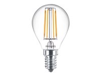 Philips LED-filament-lyspære 4.3W F 470lumen 2700K Varmt hvidt lys