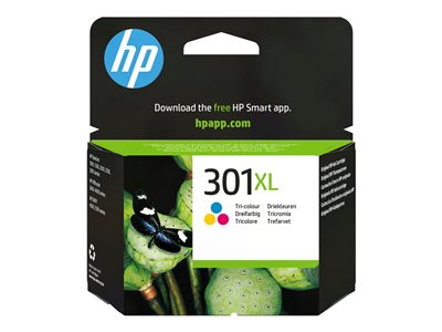 HP 301XL High Yield Tri-Color Ink Cart