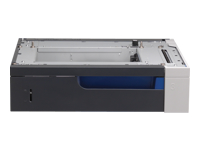 HP - Bacs pour supports - 500 feuilles dans 1 bac(s) - pour Color LaserJet Enterprise CP5525, M750, MFP M775; LaserJet Managed MFP M775