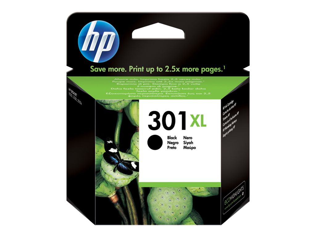 HP 301XL ink black blister