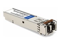 AddOn - Module transmetteur SFP (mini-GBIC) (équivalent à : Juniper EX-SFP-GE80KCW1610) - 1GbE - 1000Base-CWDM 