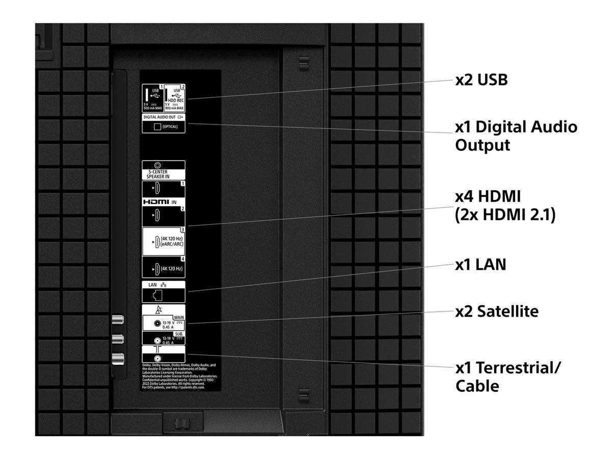 Sony 65" 4K QD-OLED display with tuner including 3 years PrimeSupport - EU version – foto 11