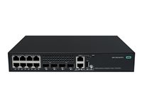 HPE Networking Comware 2150 8p 10M/100M/1G PoE+ 2p SFP 1G 2p SFP+ 1G/10G 125W - switch - 8 ports - Managed - rack-mountable