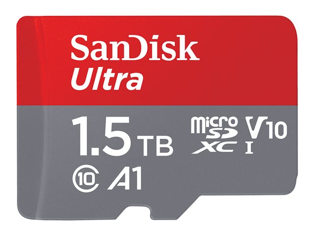 SANDISK Ultra microSDXC 1.5TB + Adapter SDSQUAC-1T50-GN6MA