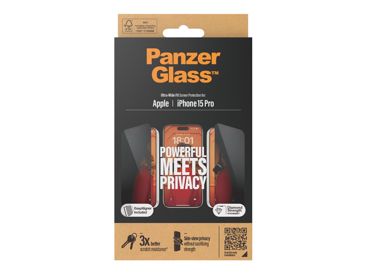PanzerGlass Privacy Apple iPhone 15 Pro – foto 4