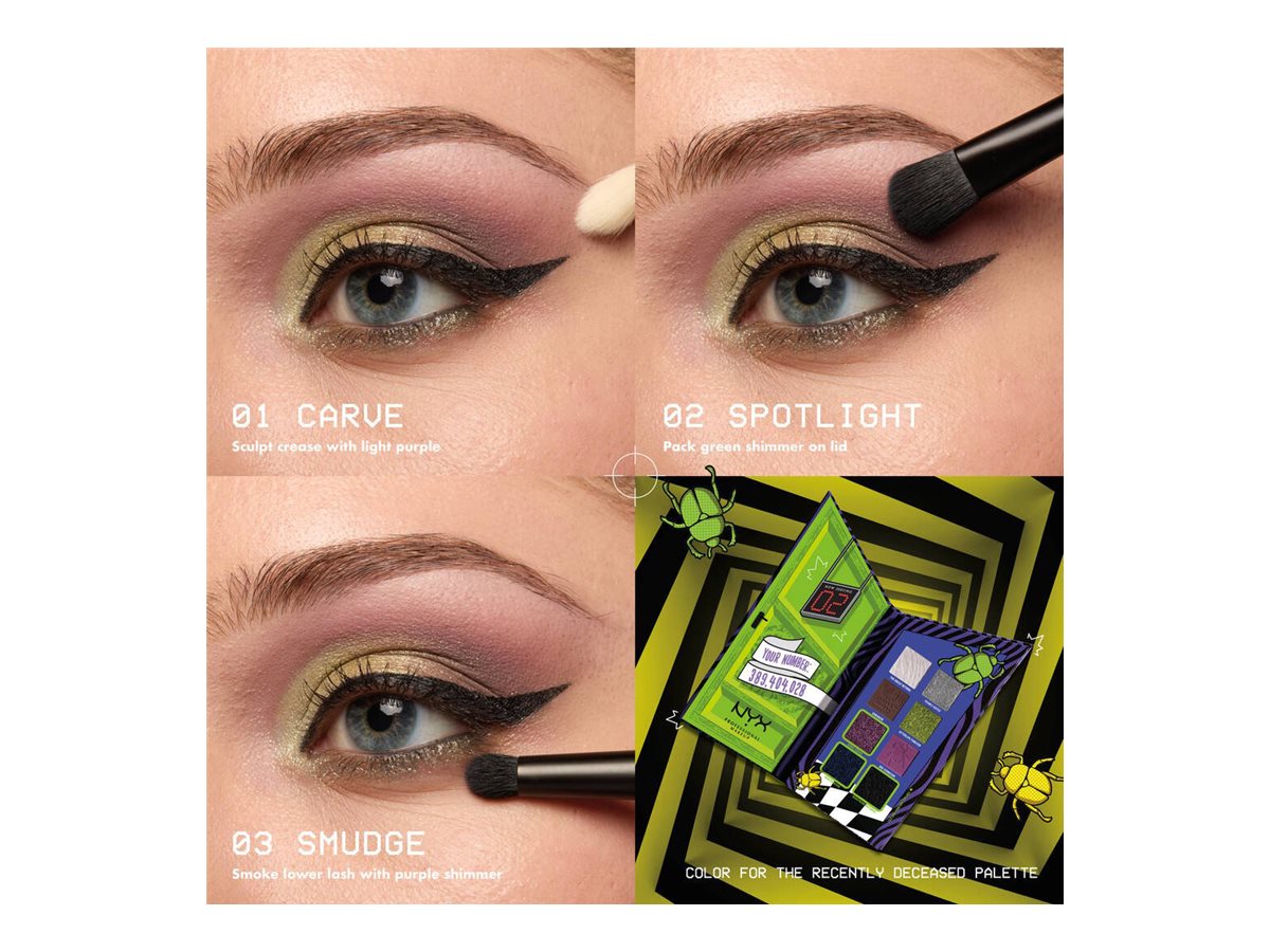 NYX Professional Makeup Beetlejuice Color For The Recently Deceased ...