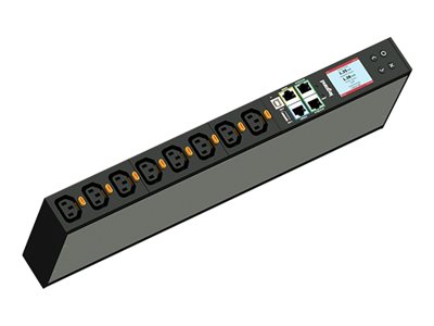 Legrand Rack PDU, Network Metered, 1U, 16A, 208V, (8) C13, L6-20P Cord 