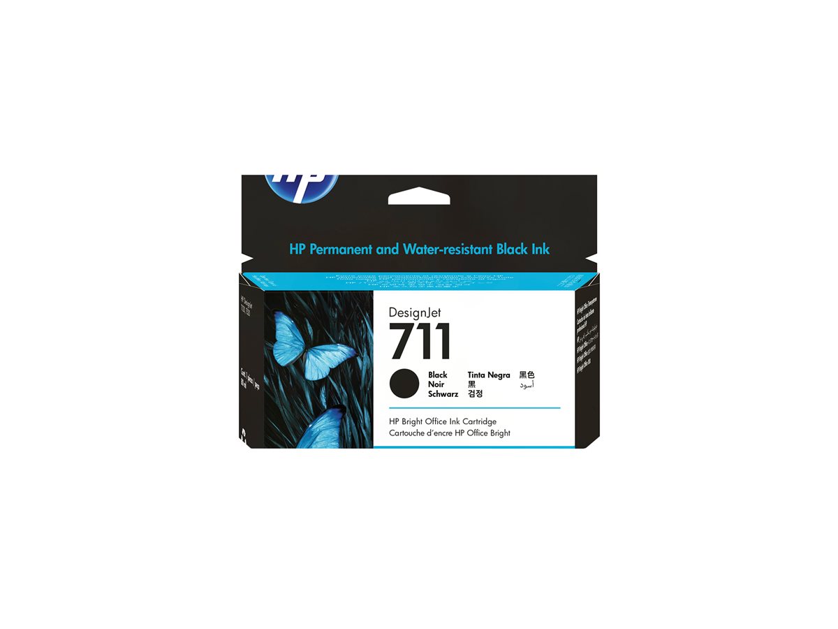 HP 711 ink black 80 ml DJ T120 520