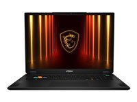 MSI Stealth 18 HX AI A2XWIG-042 18' 3840 x 2400 275HX 64GB 2TB NVIDIA GeForce RTX 5070 Ti / Intel Graphics Windows 11 Pro