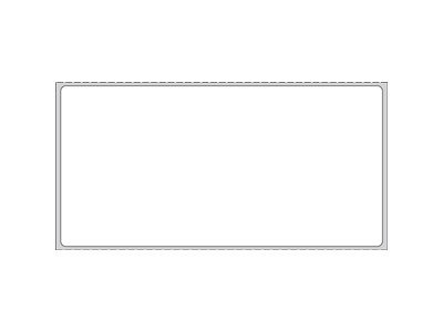 PDC Healthcare Paper permanent adhesive white 