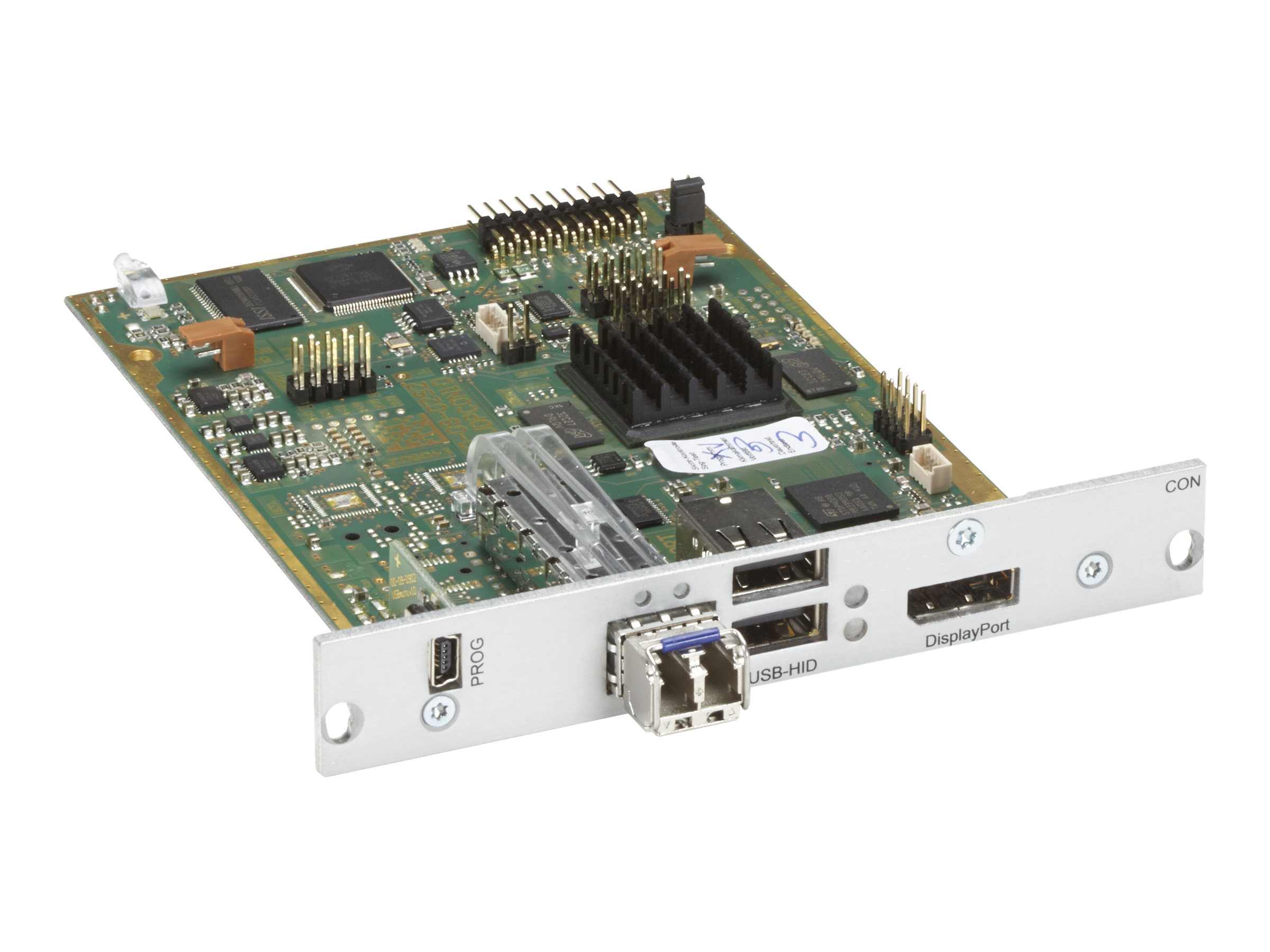 Black Box DKM FX HD Video and Peripheral Matrix Switch DisplayPort Receiver Interface Card High-Speed Fiber