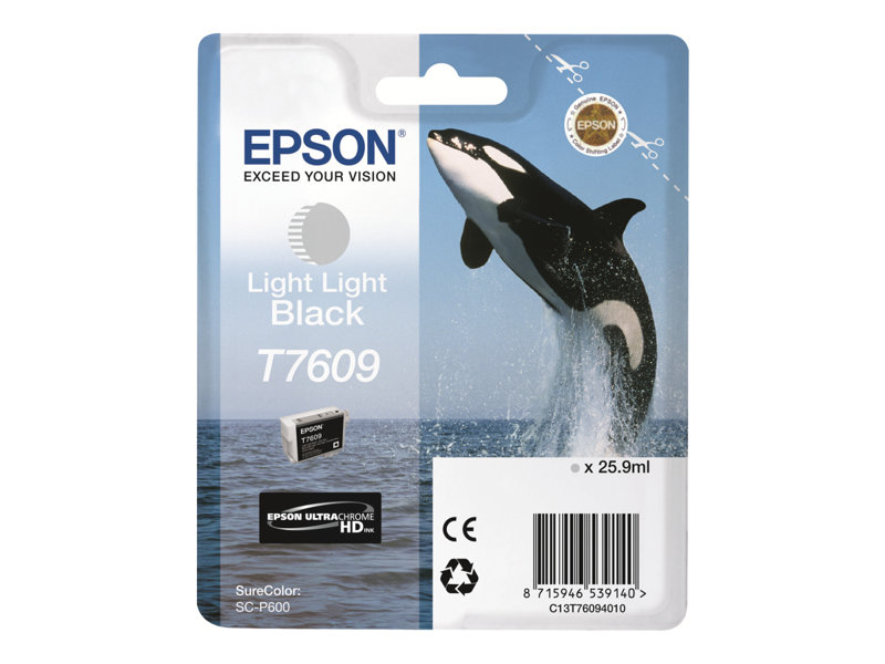 Epson T7609 - noir clair - original - cartouche d\'encre