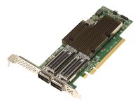Broadcom - network adapter - PCIe 4.0 x16 - 100 Gigabit QSFP56 x 2